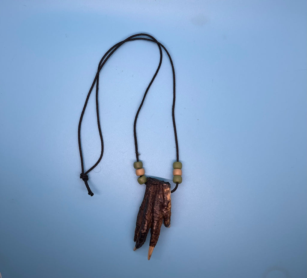 Alligator Foot Necklace