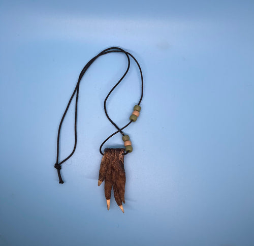 Alligator Foot Necklace
