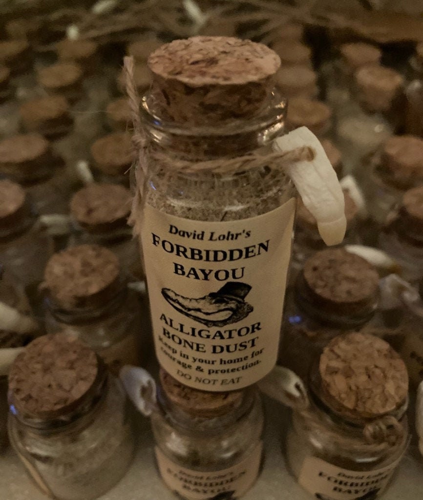 ALLIGATOR BONE DUST – Voodoo, Hoodoo, Wicca, Gothic, Oddity