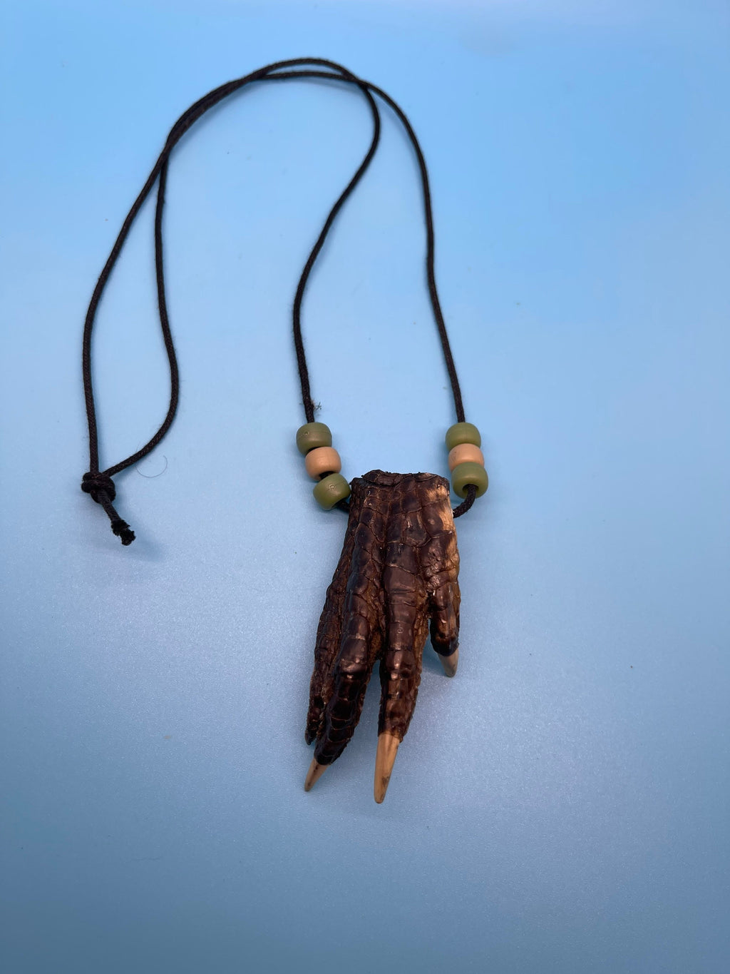 Alligator Foot Necklace