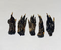 Five Medium Alligator Feet
