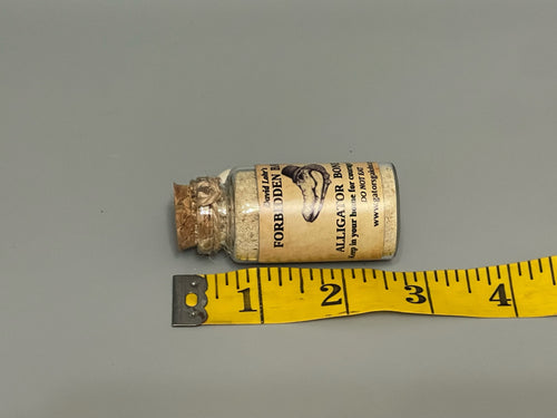 ALLIGATOR BONE DUST – Voodoo, Hoodoo, Wicca, Gothic, Oddity